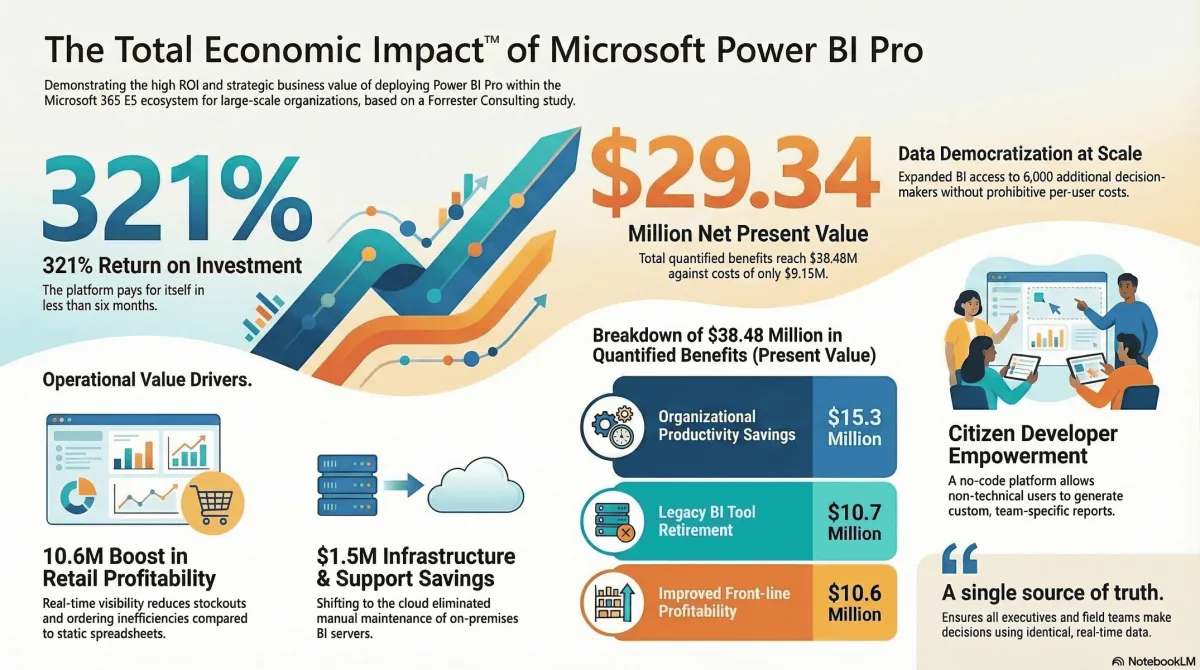 TotalEconomicImpact MicrosoftPowerBIPro